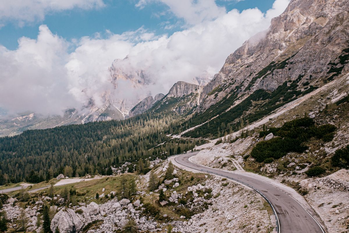 The Majestic Climbs of the Dolomites